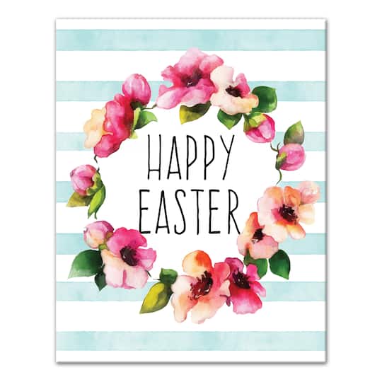 Happy Easter Canvas Art